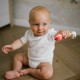 BabyOno: Κουδουνίστρα με μασητικό - Πολύχρωμη