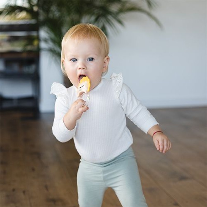 BabyOno: Κουδουνίστρα με μασητικό - Λιονταράκι