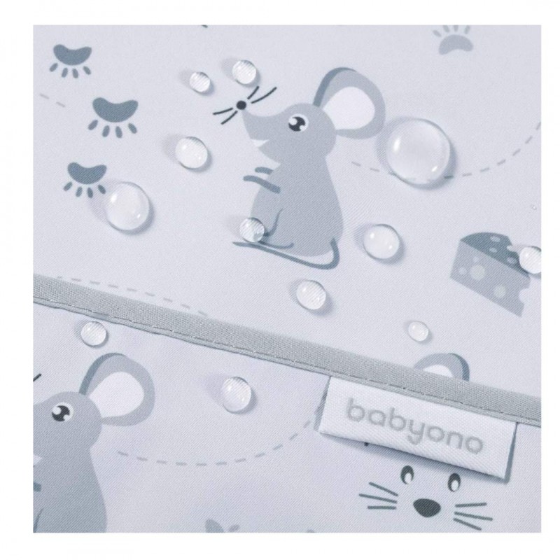 BabyOno: Αδιάβροχη σαλιάρα  με θήκη  2-4years -FOREST
