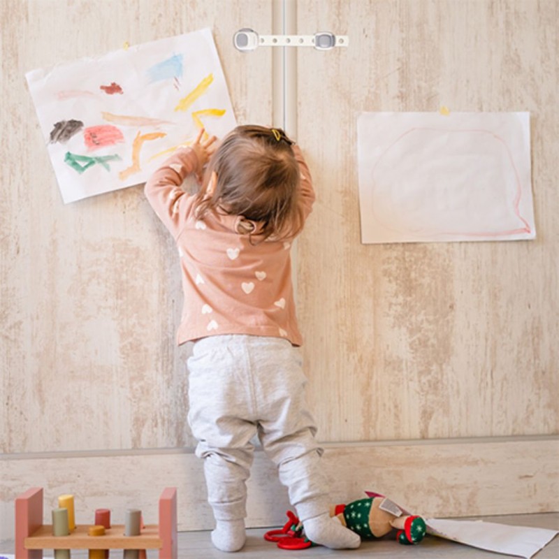 Babyono: Προστατευτικά για ντουλάπια - συρτάρια 2 τεμάχια