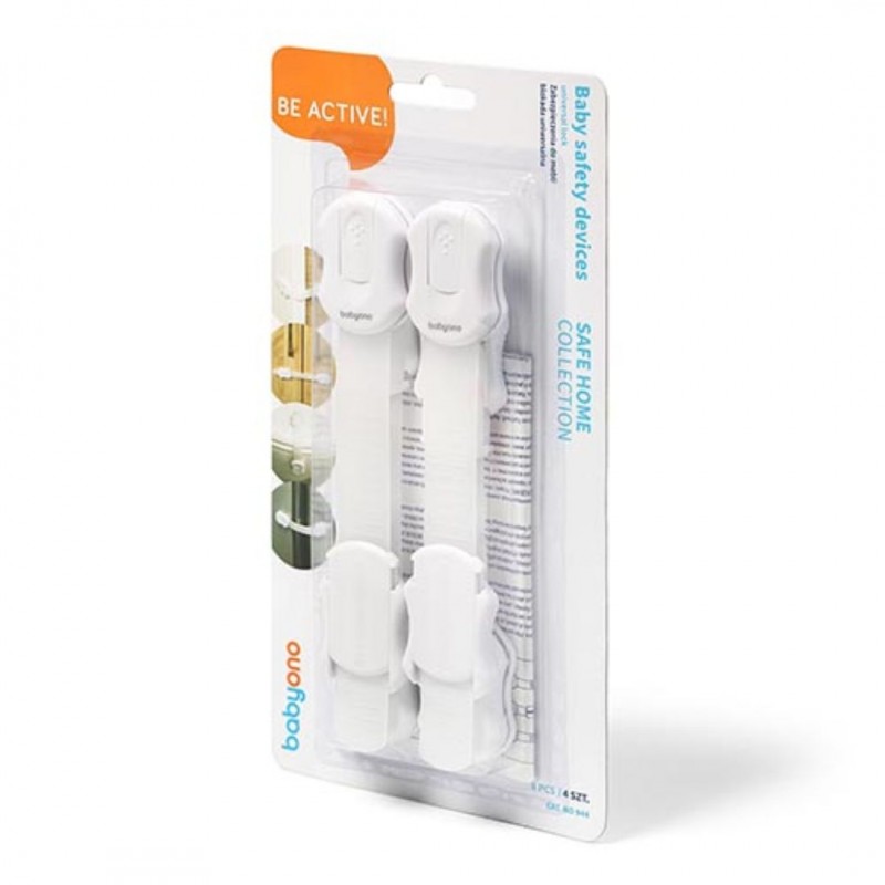 Babyono: Προστατευτικά για ντουλάπια - συρτάρια 4 τεμάχια