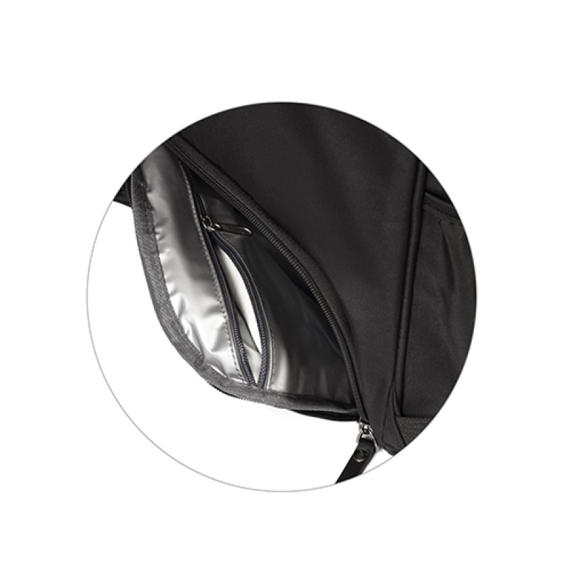 BabyOno: Μοντέρνα τσάντα αλλαξιέρα πλάτης - Μαύρη (Διαθέτει ματ αλλαγής πάνας)