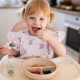 BabyOno: Σετ κουτάλι και πιρούνι από ανοξείδωτο ατσάλι Ροζ