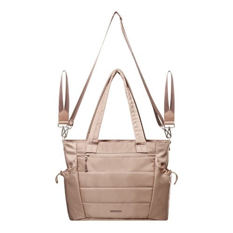 BabyOno: Τσάντα αλλαξιέρα ώμου/χειρός Cami- Μπεζ 45×12×30 cm