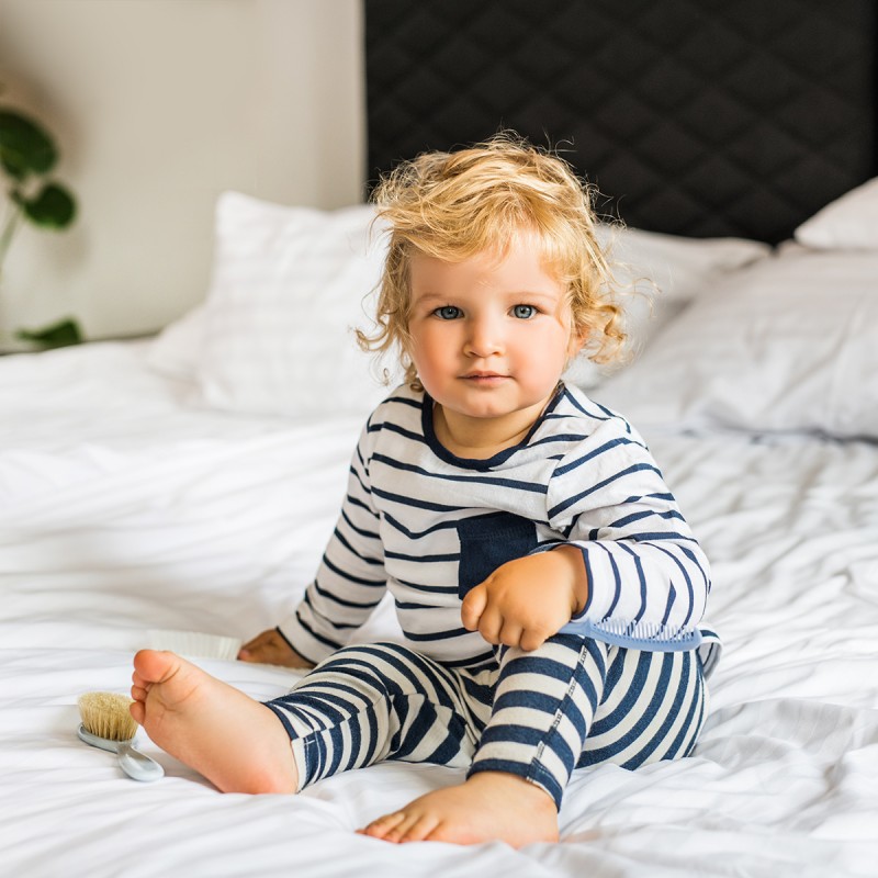 BabyOno: Υπέρ Μαλακή φυσική βούρτσα και χτένα-Ανοιχτό ροζ