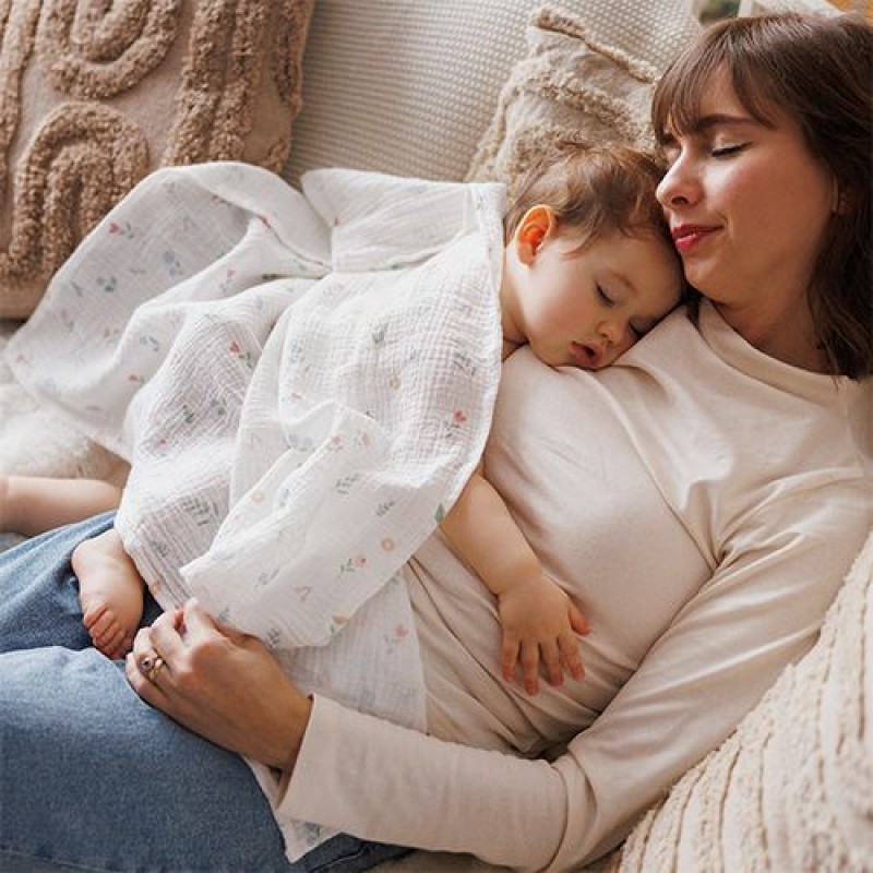 BabyOno: Βαμβακερές πάνες αγκαλιάς - μουσελίνες 70x70 cm (Σετ 3 τμχ)