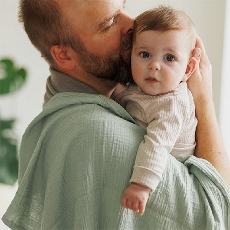 BabyOno: Βαμβακερές πάνες αγκαλιάς - μουσελίνες 70x70 cm (Σετ 3 τμχ)