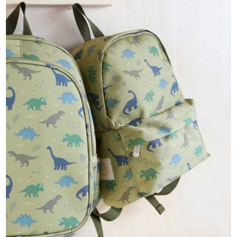 A little lovely company: Μικρό Σακίδιο πλάτης 22 x 30 x 10εκ ''Dinosaurs''