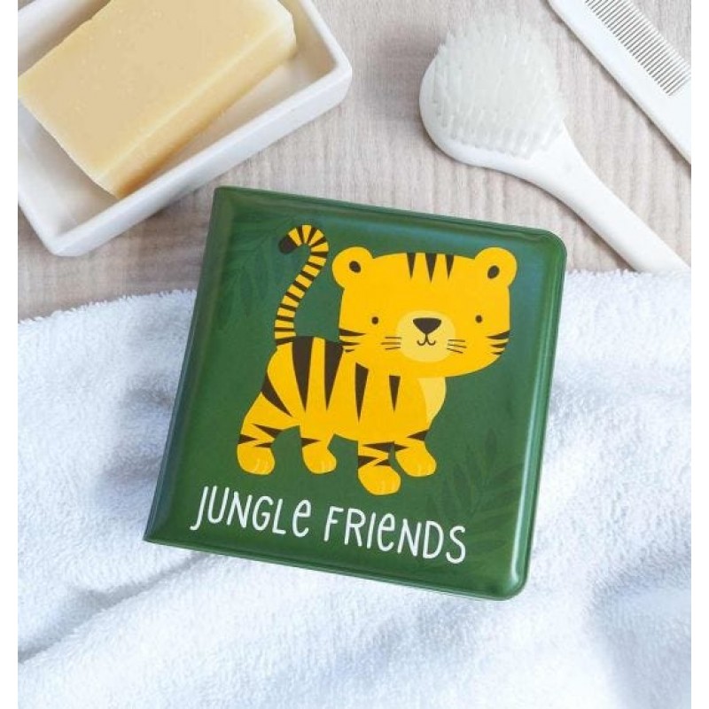 A little lovely company Παιχνίδι μπάνιου Βιβλιαράκι Jungle Friends