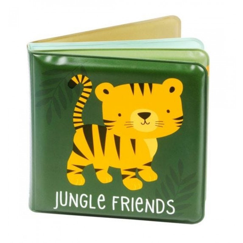 A little lovely company Παιχνίδι μπάνιου Βιβλιαράκι Jungle Friends