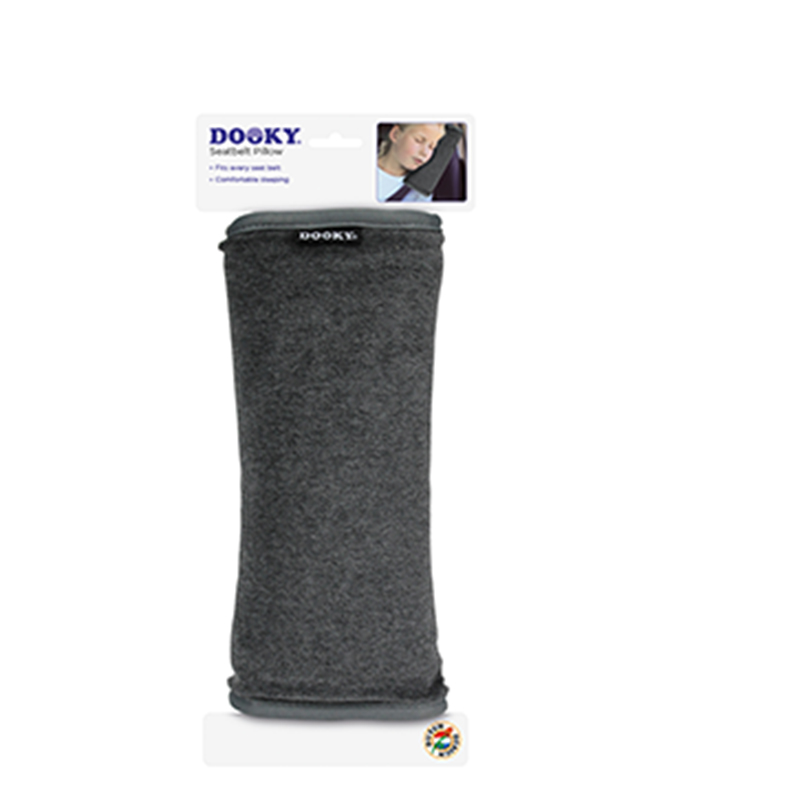 Dooky Μαξιλάρι ζώνης ασφαλείας αυτοκινήτου Dark Grey