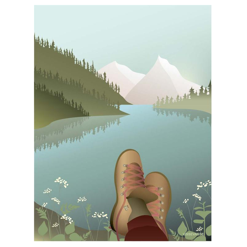 ViSSEVASSE Poster "After the hike" 50X70