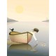 ViSSEVASSE Poster "Boy in a boat" 30x40