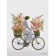 ViSSEVASSE Ευχητήρια κάρτα "Bicycle with flowers" A7