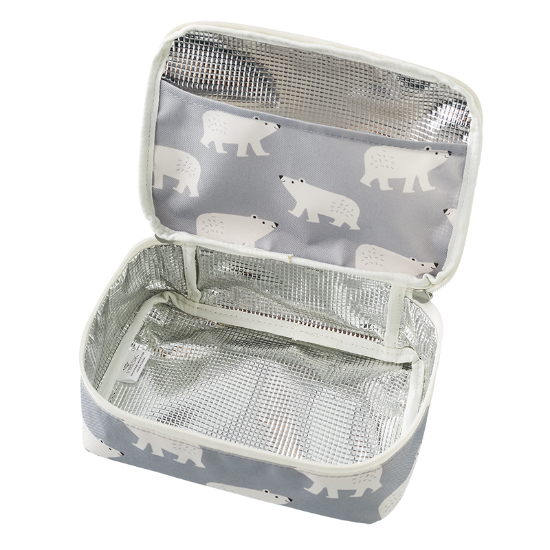 Fresk: Ισοθερμική τσάντα φαγητού 24x15cm απο ανακυκλωμένα μπουκάλια PET - Lion