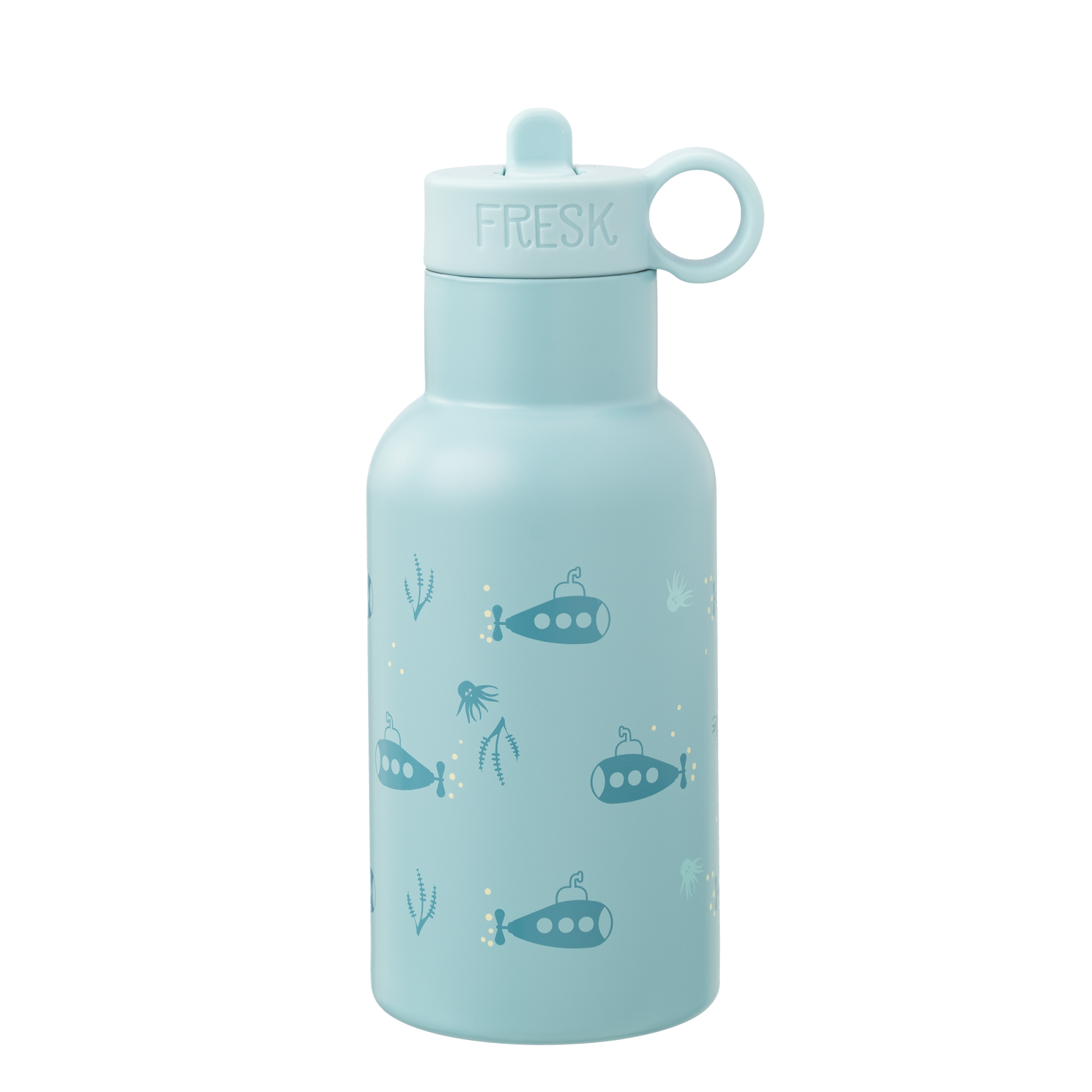 Fresk: Θερμός με καλαμάκι & διπλό τοίχωμα από ανοξείδωτο ατσάλι / 350ml - Submarine