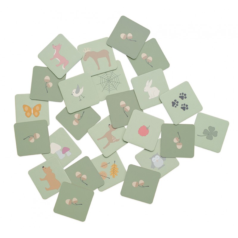 Jabadabado: Παιχνίδι μνήμης με κάρτες Forest