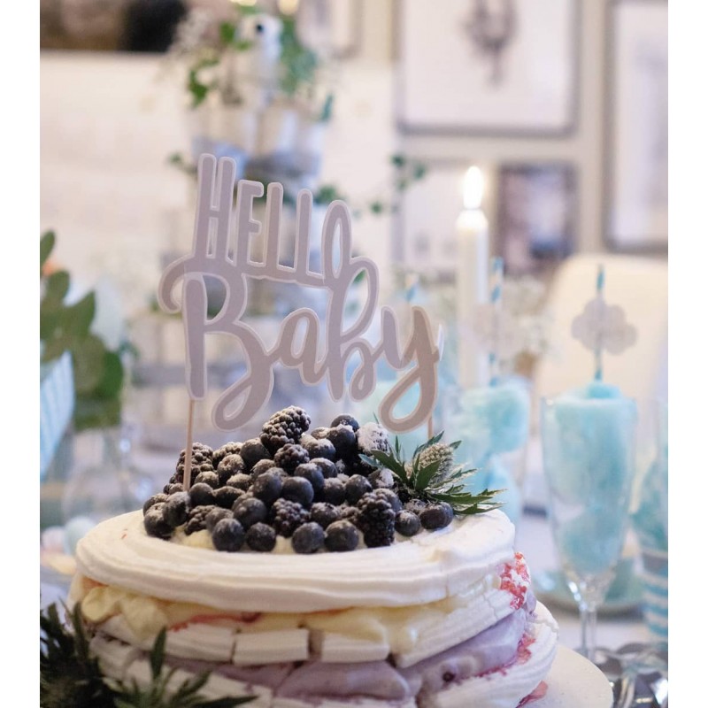 Jabadabado: Μπαλόνια "Hello Baby" Ρόζ