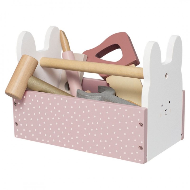 Jabadabado: Ξύλινο βαλιτσάκι με εργαλεία Bunny