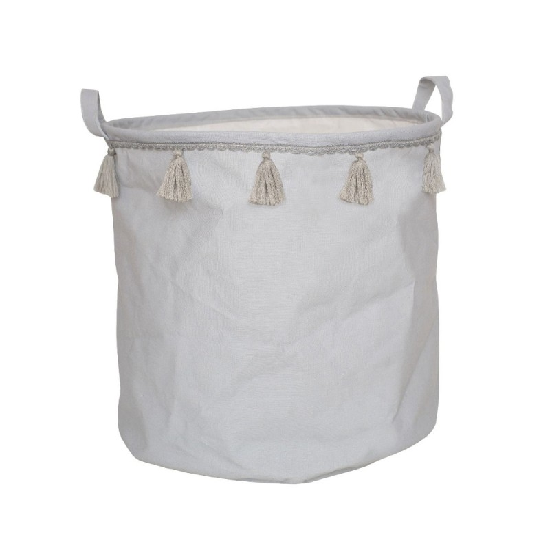 Jabadabado: Υφασμάτινο καλάθι αποθήκευσης Γκρι