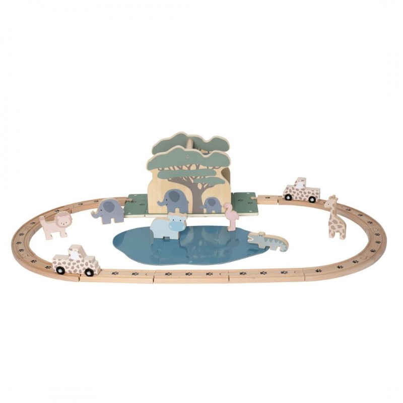 Jabadabado: Ξύλινος αυτοκινητόδρομος - Safari