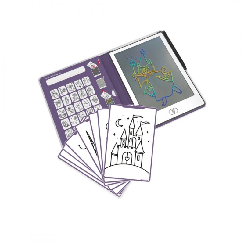 KIDYWOLF: Tablet ζωγραφικής με οθόνη LCD (30 κάρτες)- Once Upon A Time