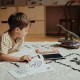 KIDYWOLF: Tablet ζωγραφικής με οθόνη LCD (30 κάρτες)- Dinosaurs