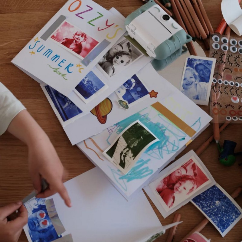 KIDYWOLF: Ανταλλακτικά ρολά χρωματιστό χαρτί για την φωτογραφική μηχανή Kidyprint (5 ρολά)