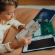 KIDYWOLF: Tablet ζωγραφικής με οθόνη LCD (30 κάρτες)- Galaxy