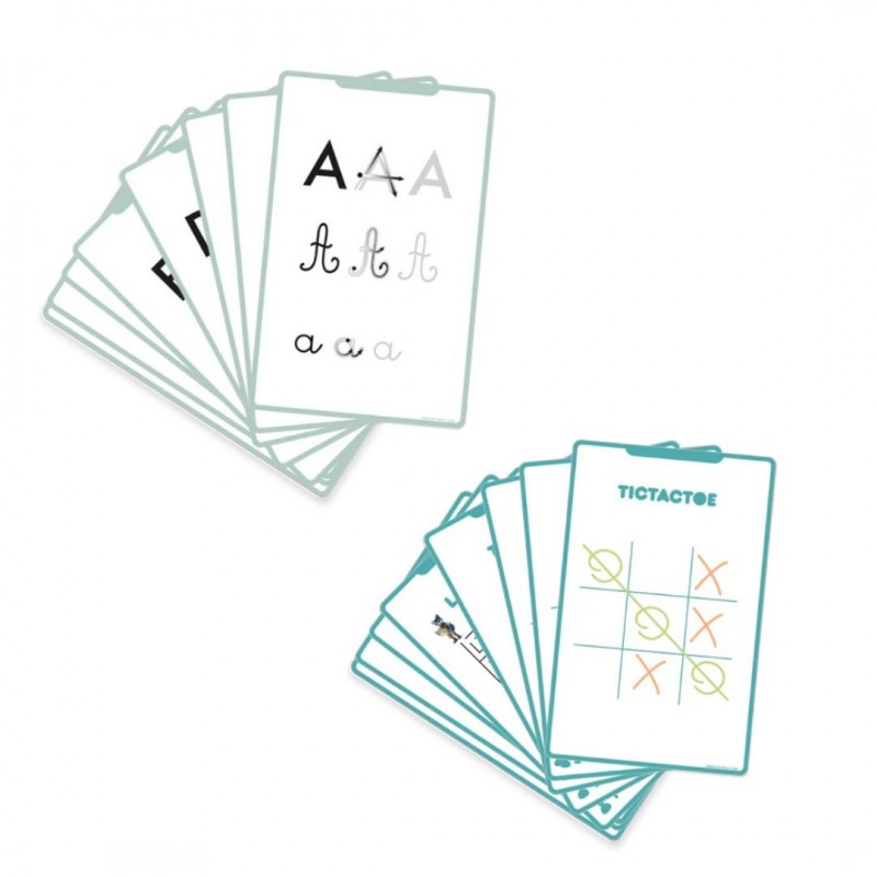 KIDYWOLF: 60 κάρτες για τα Mini Tablet ζωγραφικής με θέμα "Παιχνίδια" & "Εκπαίδευση"