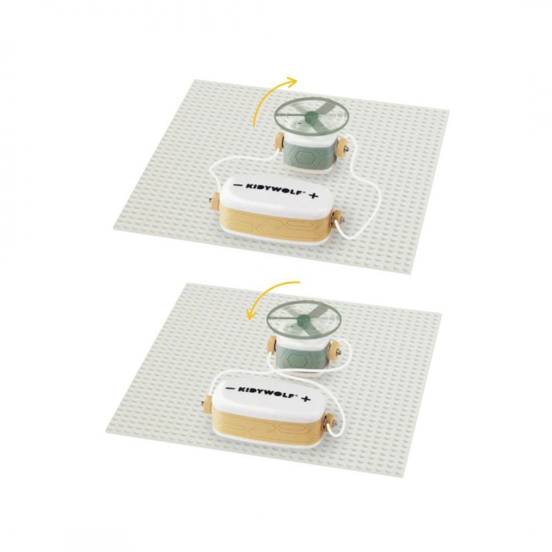 KIDYWOLF: Εκπαιδευτικό κιτ ηλεκτρικών κυκλωμάτων για παιδιά 6+ ετών