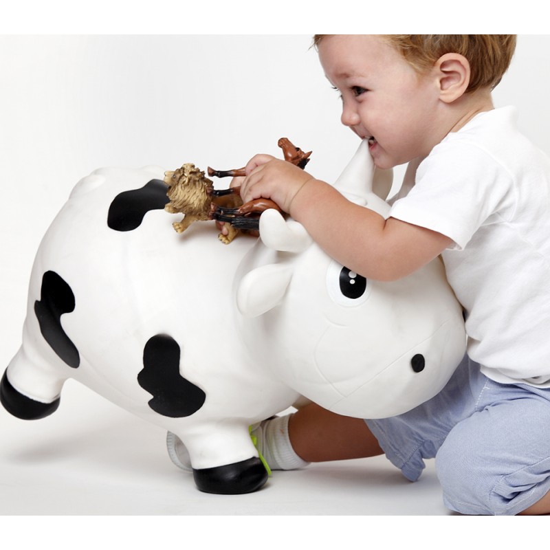 KidZZfarm: Bella the cow Junior - White/ Λευκή