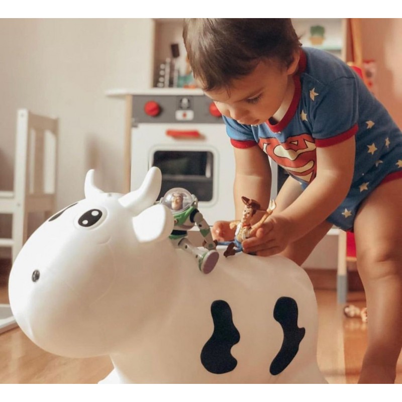 KidZZfarm: Bella the cow Junior - White/ Λευκή