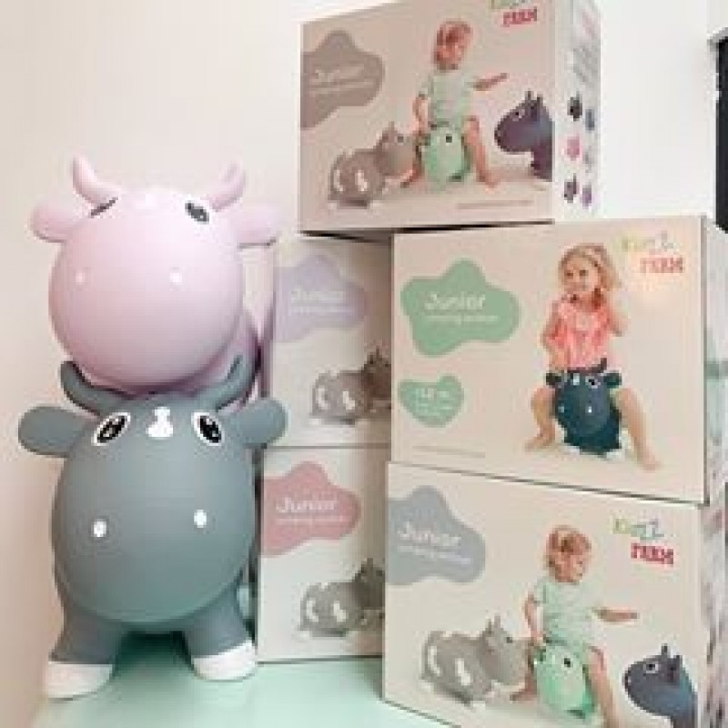 KidZZfarm: Bella the cow Junior - Red/ Κόκκινη