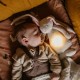 MOONIE 2.0: Επαναφορτιζόμενο βοήθημα ύπνου με ηχογράφηση & αισθητήρα κλάματος Powder Bunny