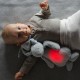 MOONIE: Επαναφορτιζόμενο βοήθημα ύπνου με αισθητήρα κλάματος και φωτισμό - Silver Bunny