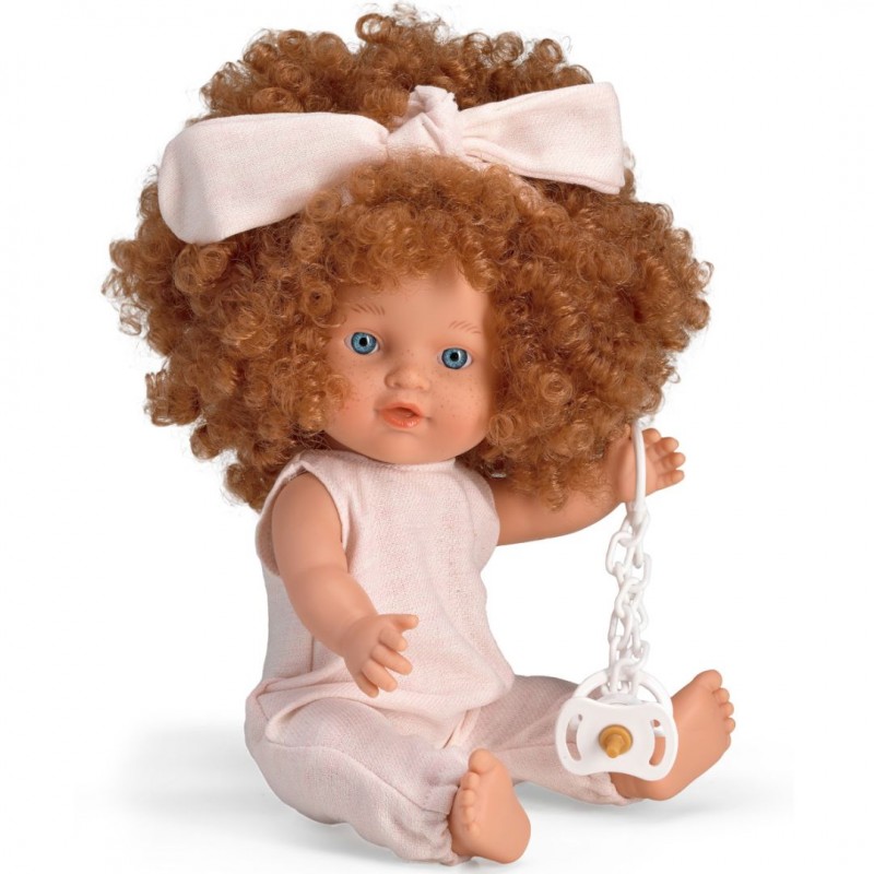 Magic baby κούκλα "MY BABIES Κόκκινα Σγουρά Μαλλιά"