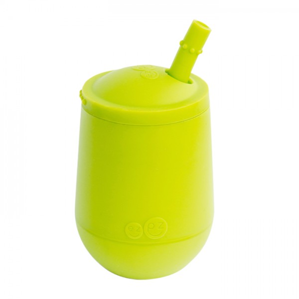 Ezpz Εκπαιδευτικό ποτήρι Mini Cup + καλαμάκι Lime