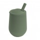 Ezpz Εκπαιδευτικό ποτήρι Mini Cup + καλαμάκι Olive