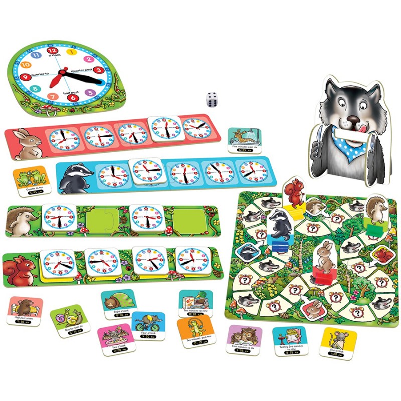 Orchard Toys What'S The Time Mr Wolf?