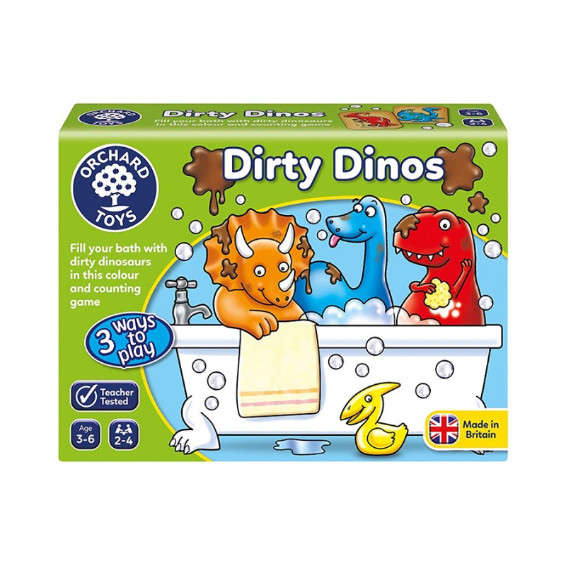 Orchard Toys Dirty Dinos Ηλικίες 3 - 6 ετών Orchard Toys Dirty Dinos Ηλικίες 3 - 6 ετών