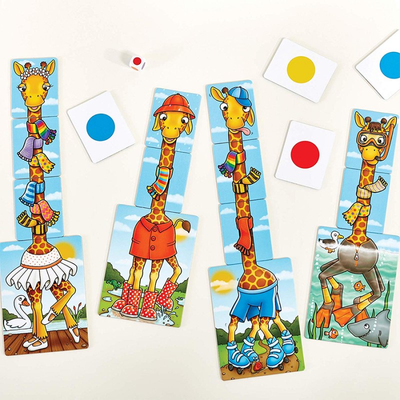 Orchard Toys Giraffes in Scarves Ηλικίες 4-7 ετών Orchard Toys Giraffes in Scarves Ηλικίες 4-7 ετών
