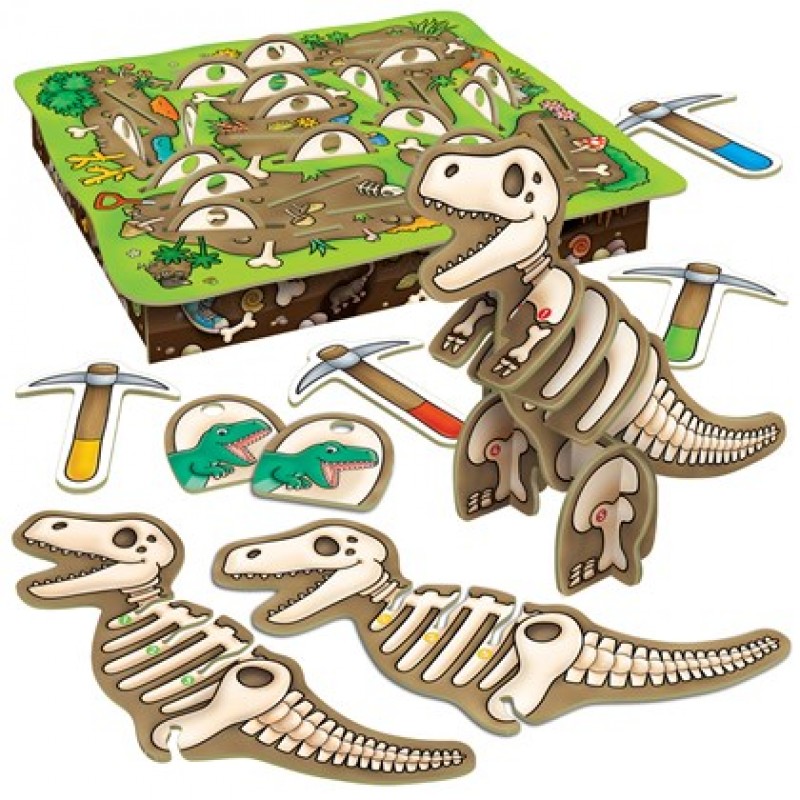 Orchard Toys "Aνασκαφή δεινοσαύρων" (Dinosaur dig) Ηλικίες 4-8 ετών