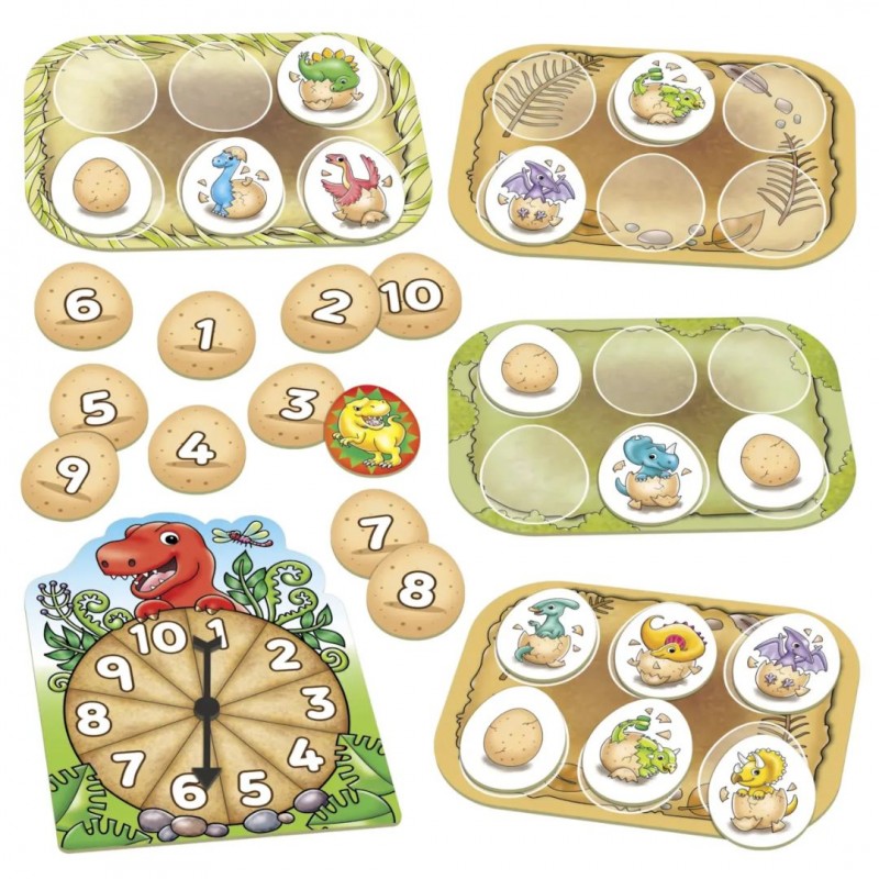 Orchard Toys Εκπαιδευτικό Επιτραπέζιο "Αυγά Δεινοσαύρων" για Παιδιά 3-6 ετών