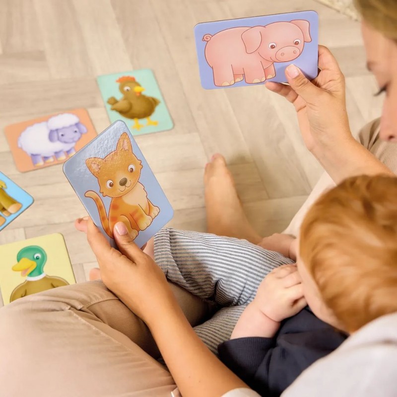 Orchard Toys Εκπαιδευτικές Κάρτες "Ζωάκια της Φάρμας & οι Ήχοι τους" για Παιδιά από  9+ μηνών