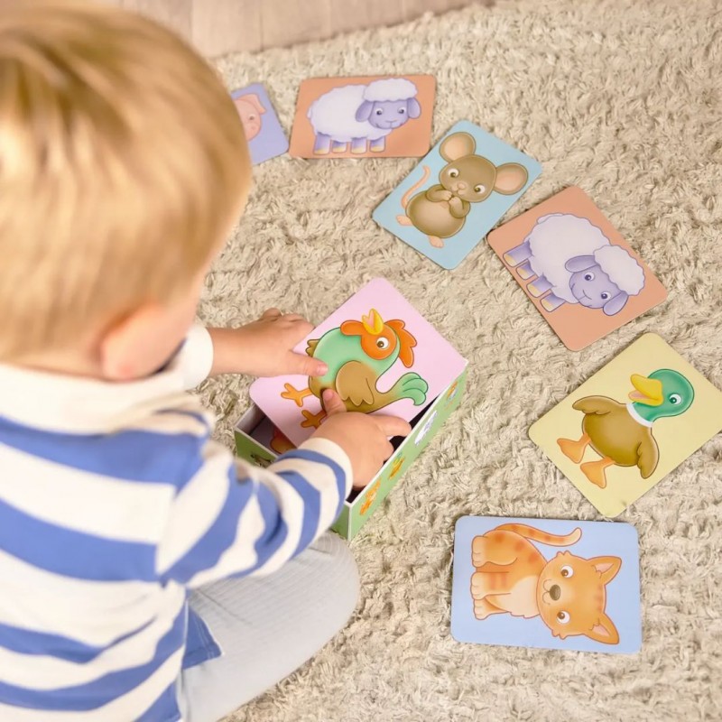 Orchard Toys Εκπαιδευτικές Κάρτες "Ζωάκια της Φάρμας & οι Ήχοι τους" για Παιδιά από  9+ μηνών