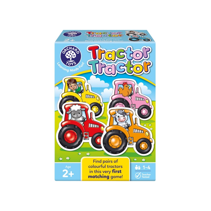 Orchard Toys Εκπαιδευτικό Παιχνίδι Μνήμης & Αντιστοίχισης "Τρακτέρ Τρακτέρ" για Παιδιά 2-5 ετών