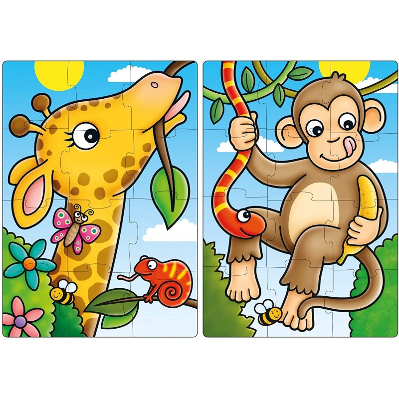 Orchard Toys "Οι πρώτοι φίλοι της ζούγκλας" (First Jungle Friends) Jigsaw Ηλικίες 2+ ετών