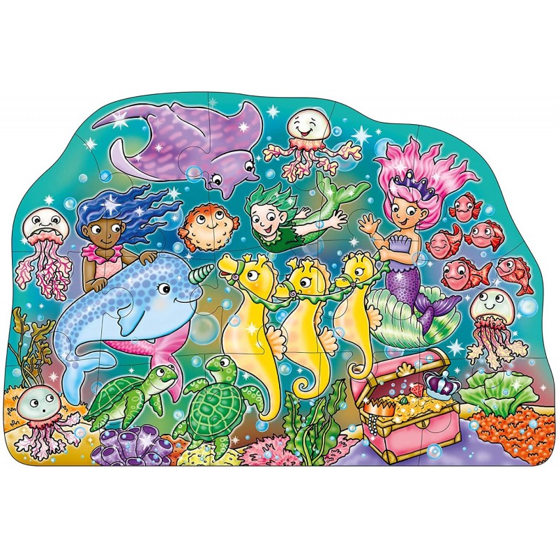 Orchard Toys "Γοργόνες" (Mermaid Fun) Jigsaw Ηλικίες 2+ ετών