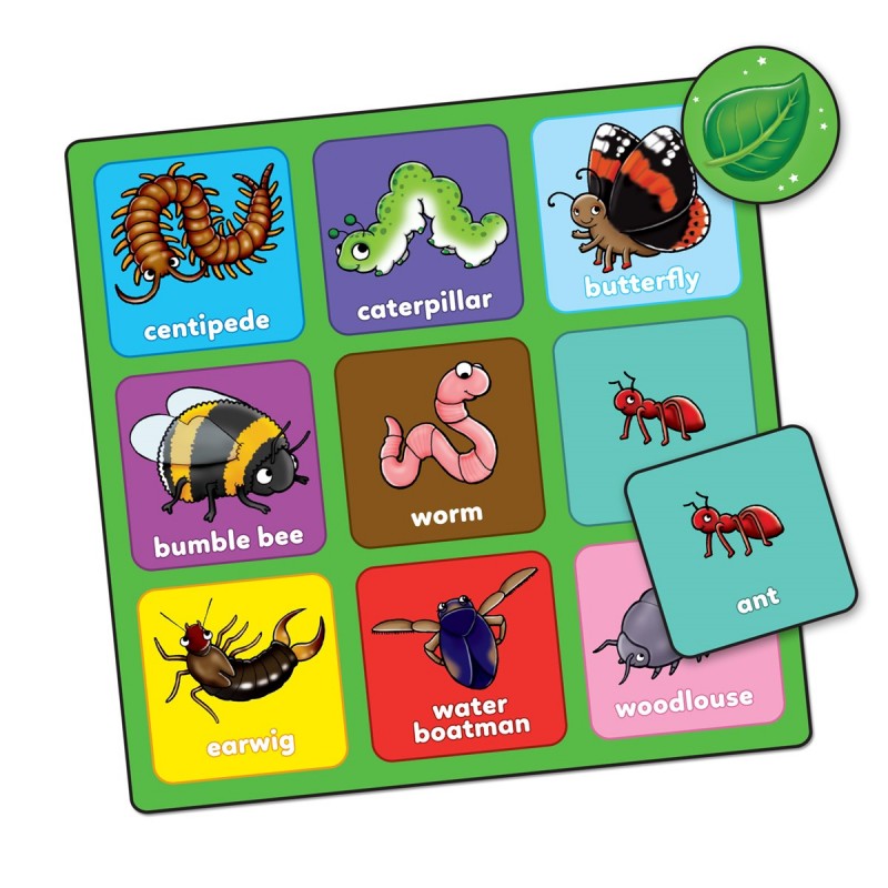 Orchard Toys Little Bug Bingo Mini Game Ηλικίες 3-6 ετών